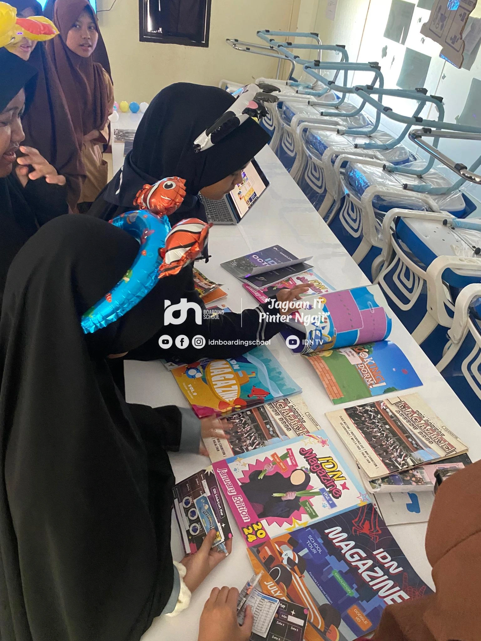 Projek IT Karya Siswi di “Technology Exhibition” Sekolah