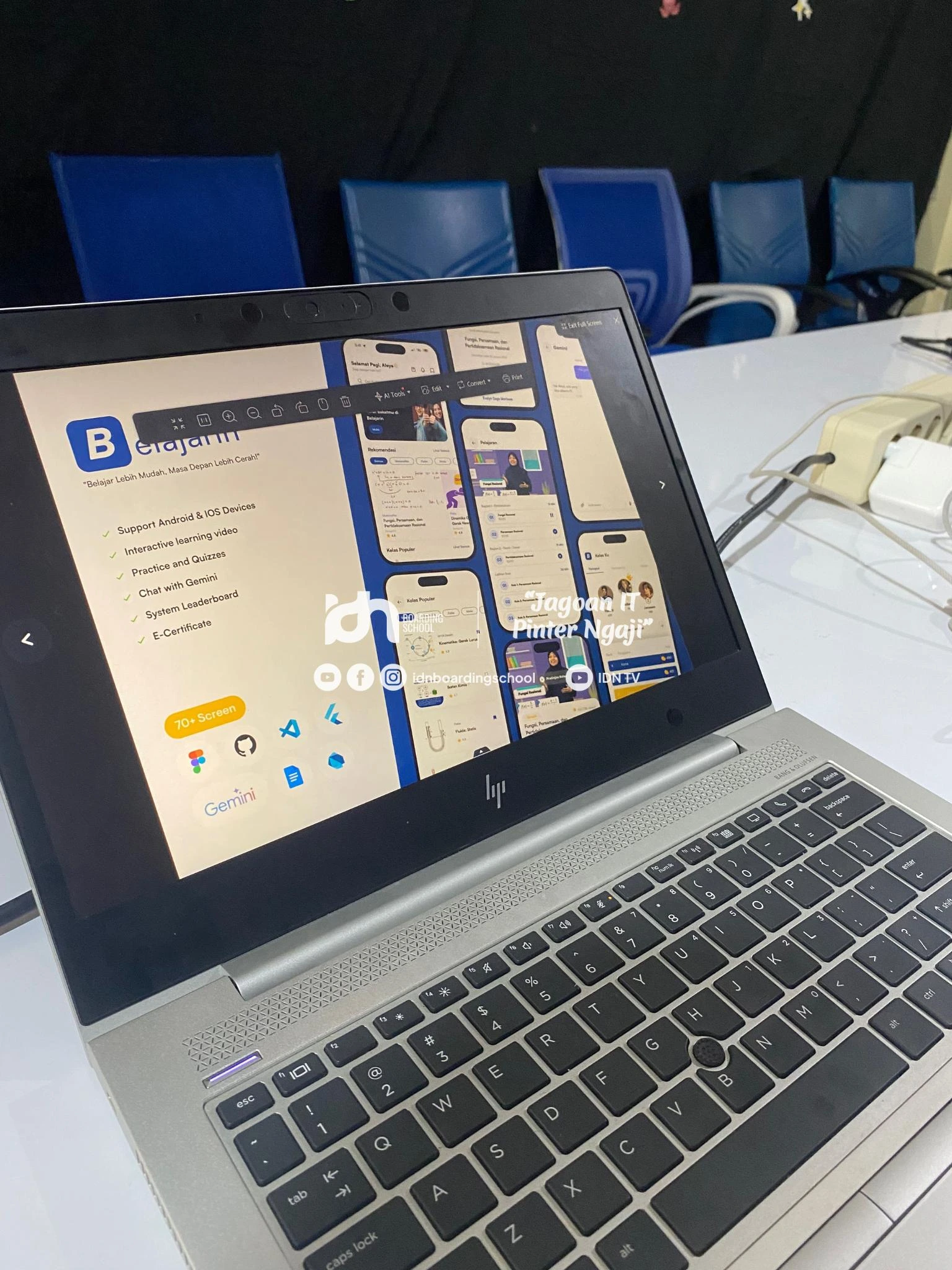 Pengembangan website di IDN Akhwat